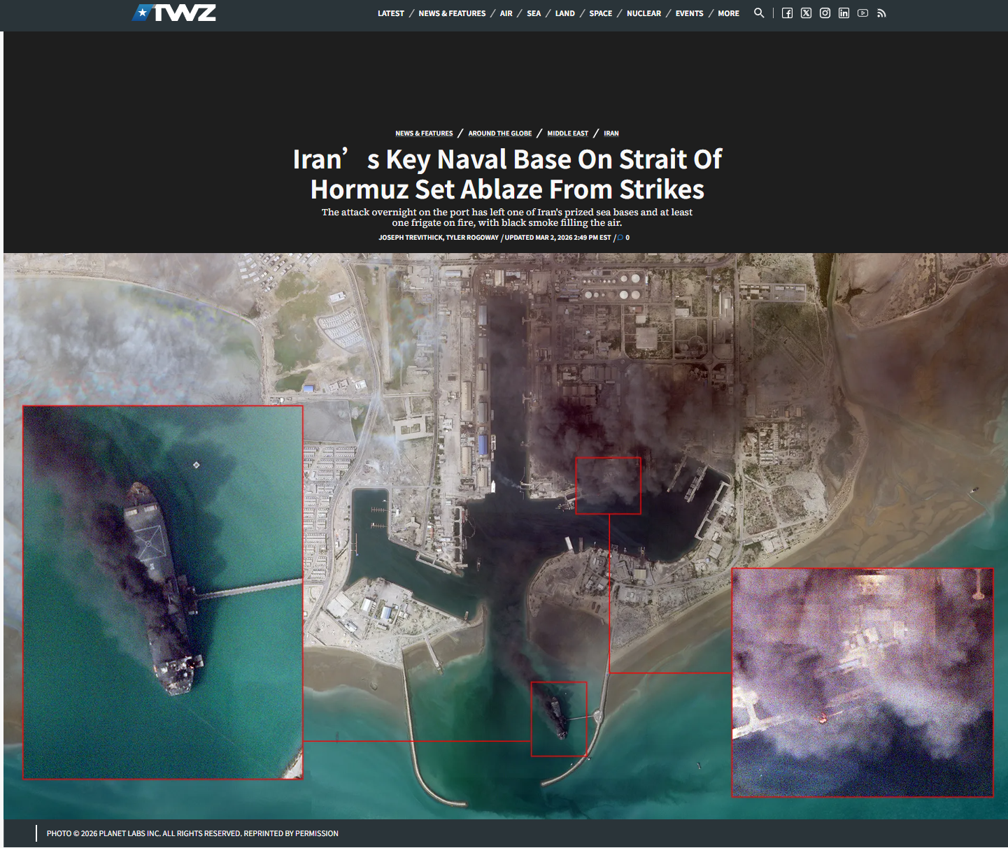 开云登录-全球最大战舰——伊朗海军马卡兰号被击沉，怎么这又是港内沉没？